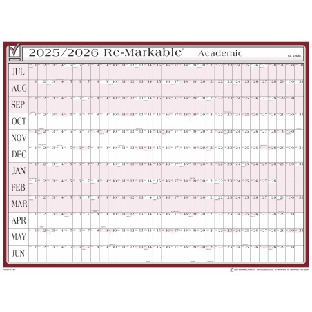 Giant Academic 2025-2026 Calendar